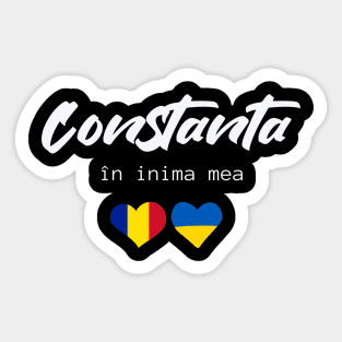 Constanta in my Heart. Romania-Ukraina Sticker